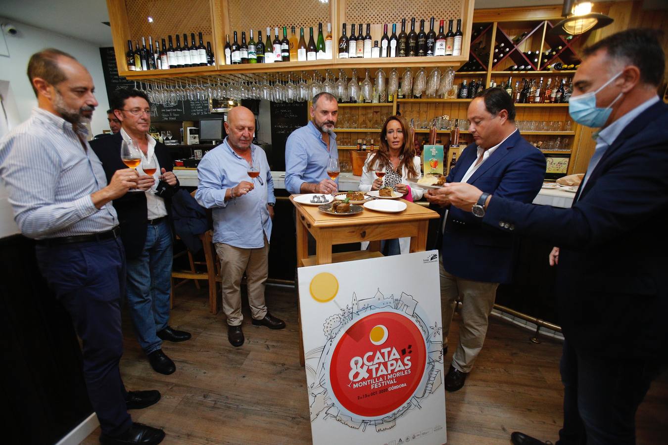 En imágenes, la inauguración de la Cata Montilla-Moriles 2020 «Cata&amp;amp;Tapas Festival»