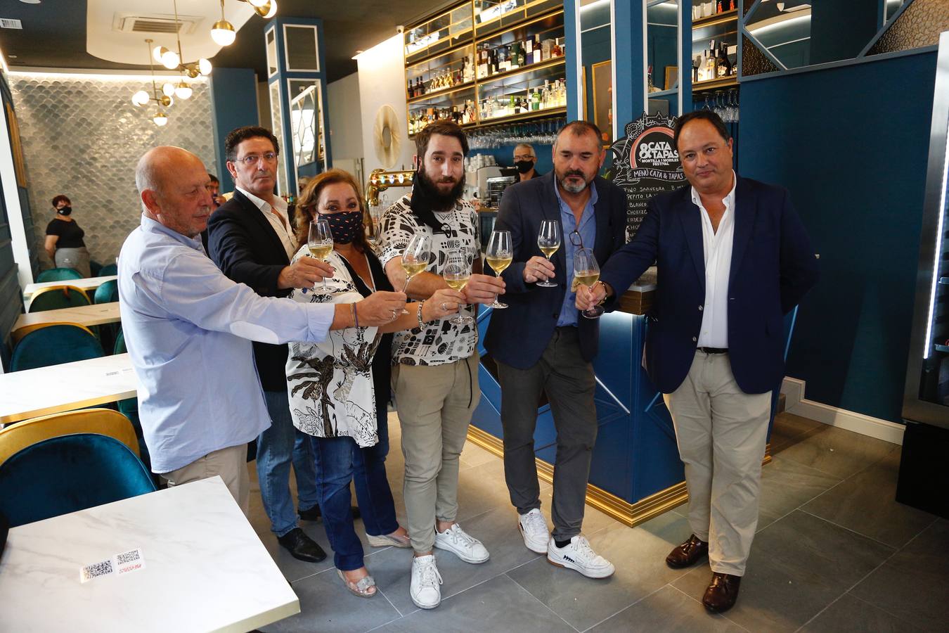 En imágenes, la inauguración de la Cata Montilla-Moriles 2020 «Cata&amp;amp;Tapas Festival»