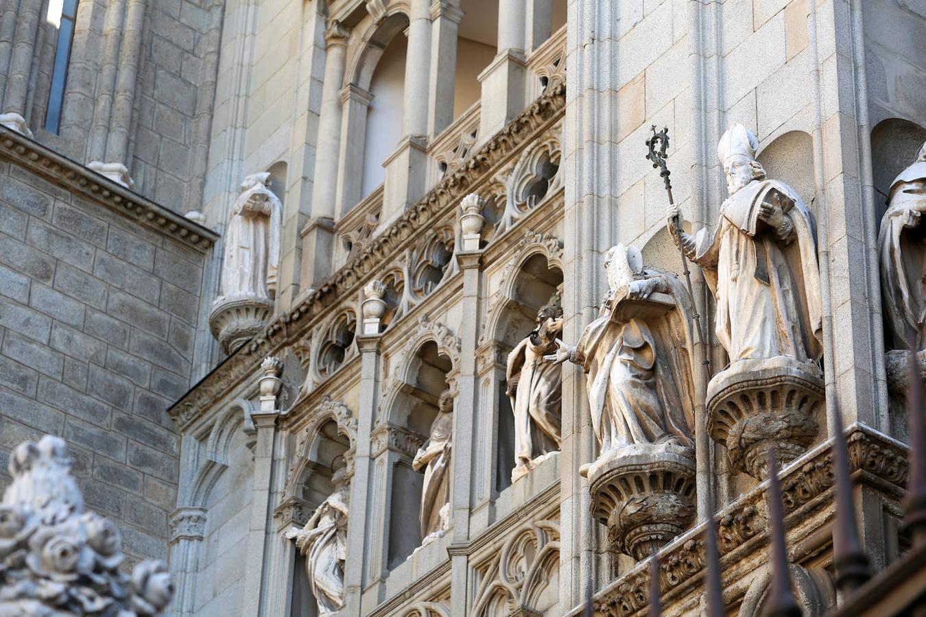 La belleza de la torre de la catedral, al descubierto