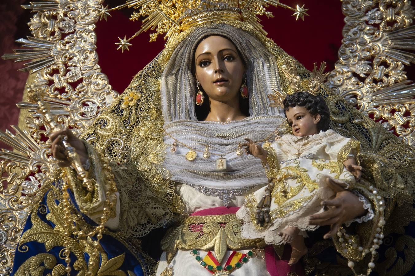 La Virgen del Rosario del barrio León. 