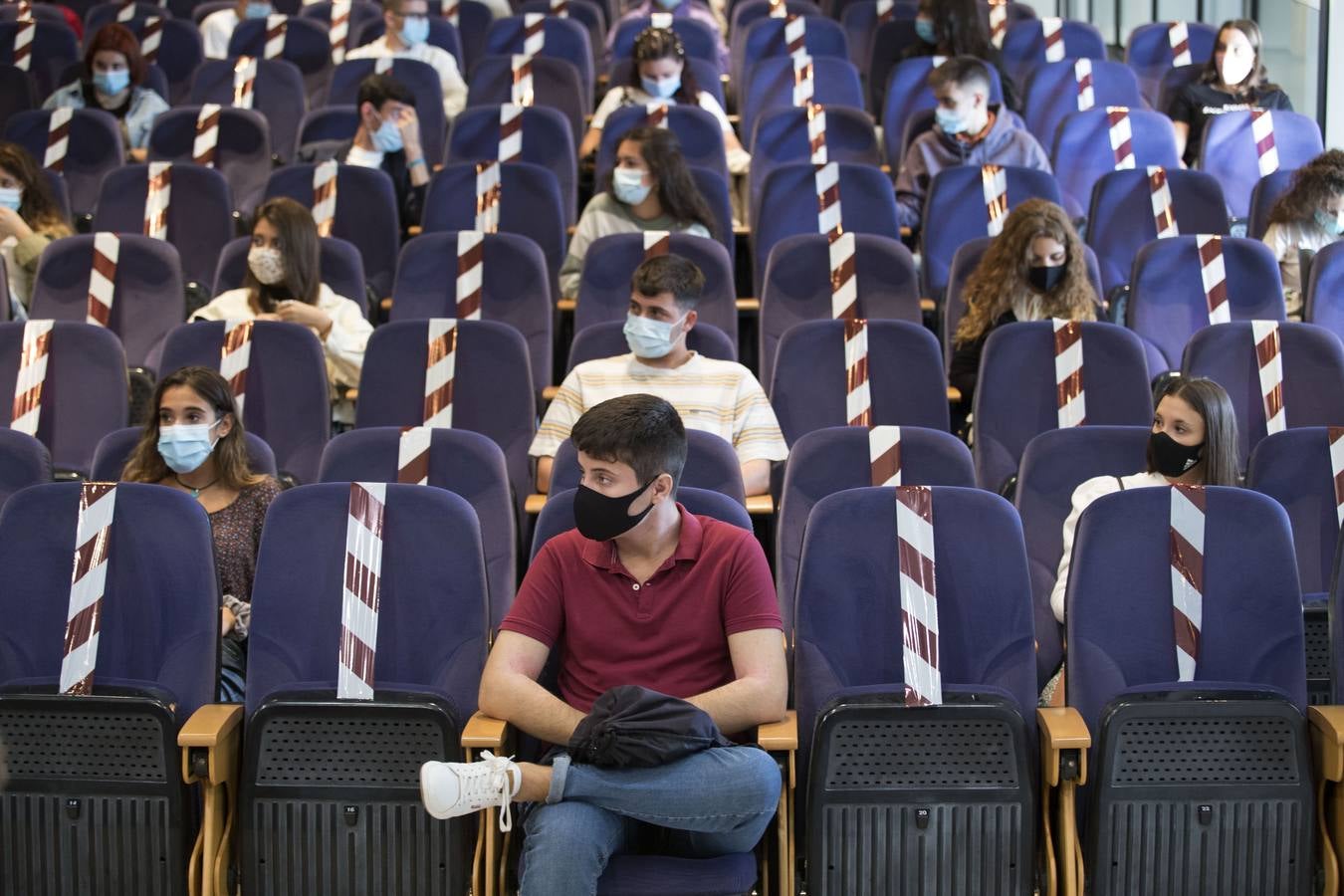 Primer día de clase en Derecho y Ciencias del Trabajo