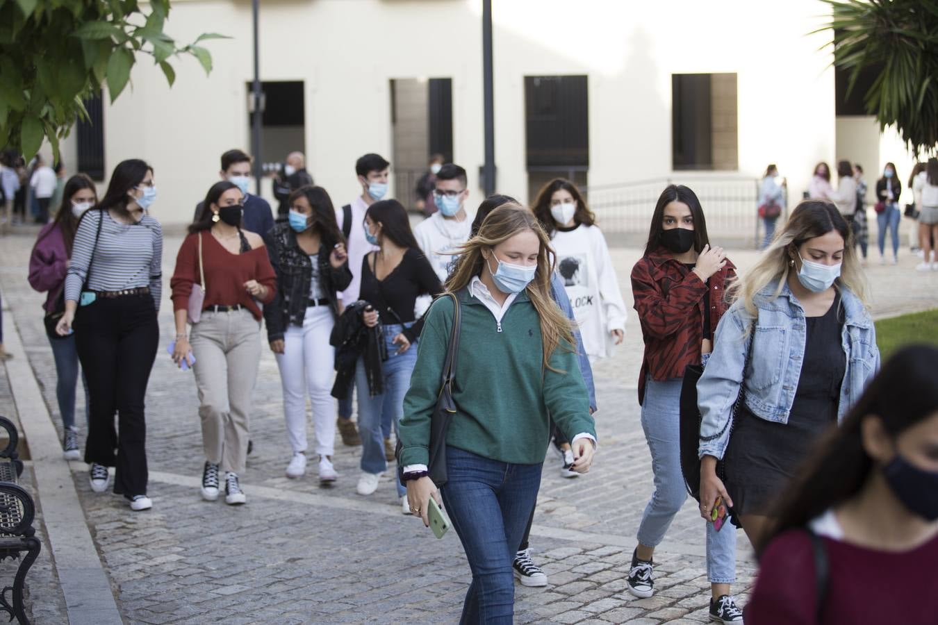 Primer día de clase en Derecho y Ciencias del Trabajo