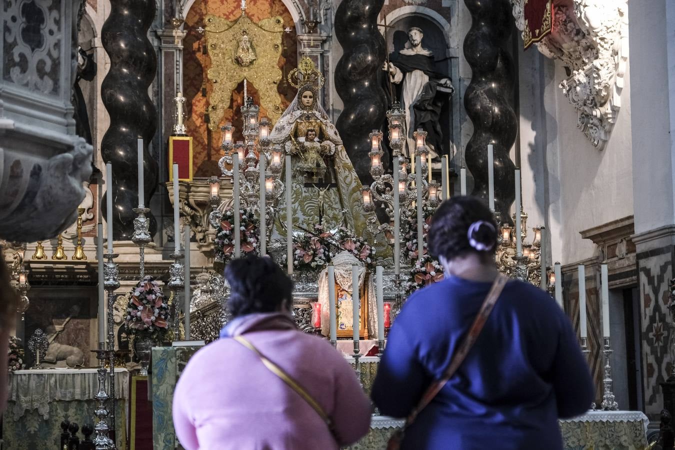 Visitas a la Patrona en las vísperas de su festividad