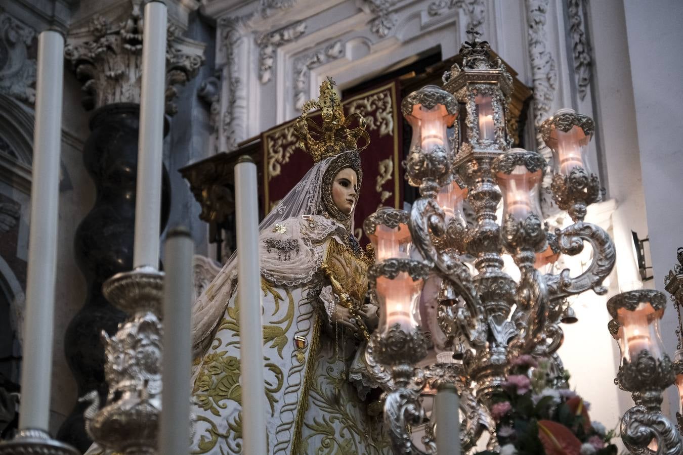 Visitas a la Patrona en las vísperas de su festividad