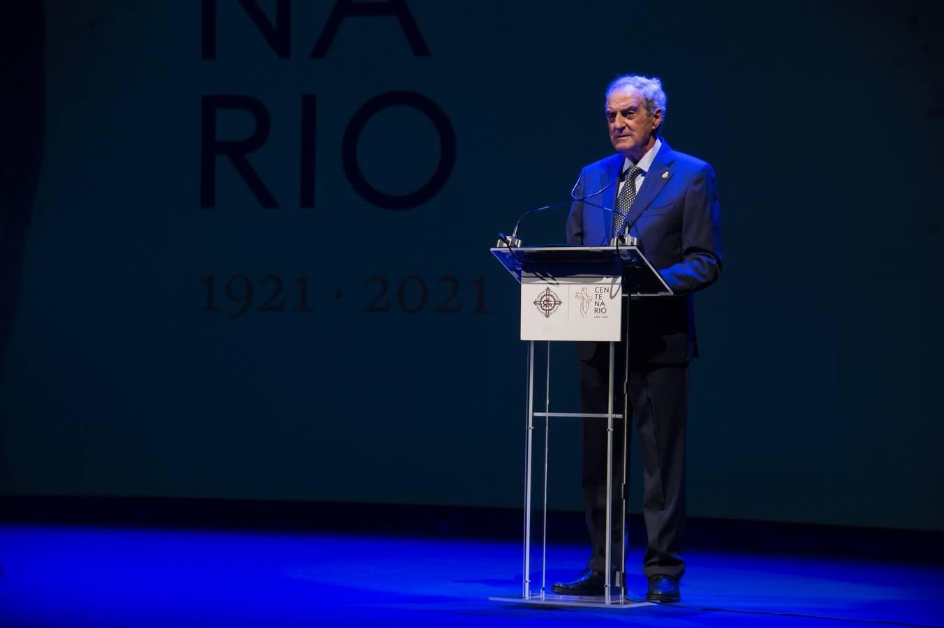 Presentación de los actos del centenario de la Agrupación de Cofradías de Málaga