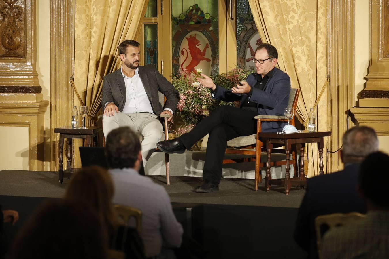 20 aniversario ABC Córdoba, el debate sobre humor gráfico en imágenes