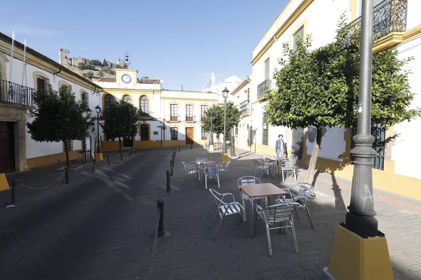 El primer día de confinamiento en Almodóvar del Río (I), en imágenes