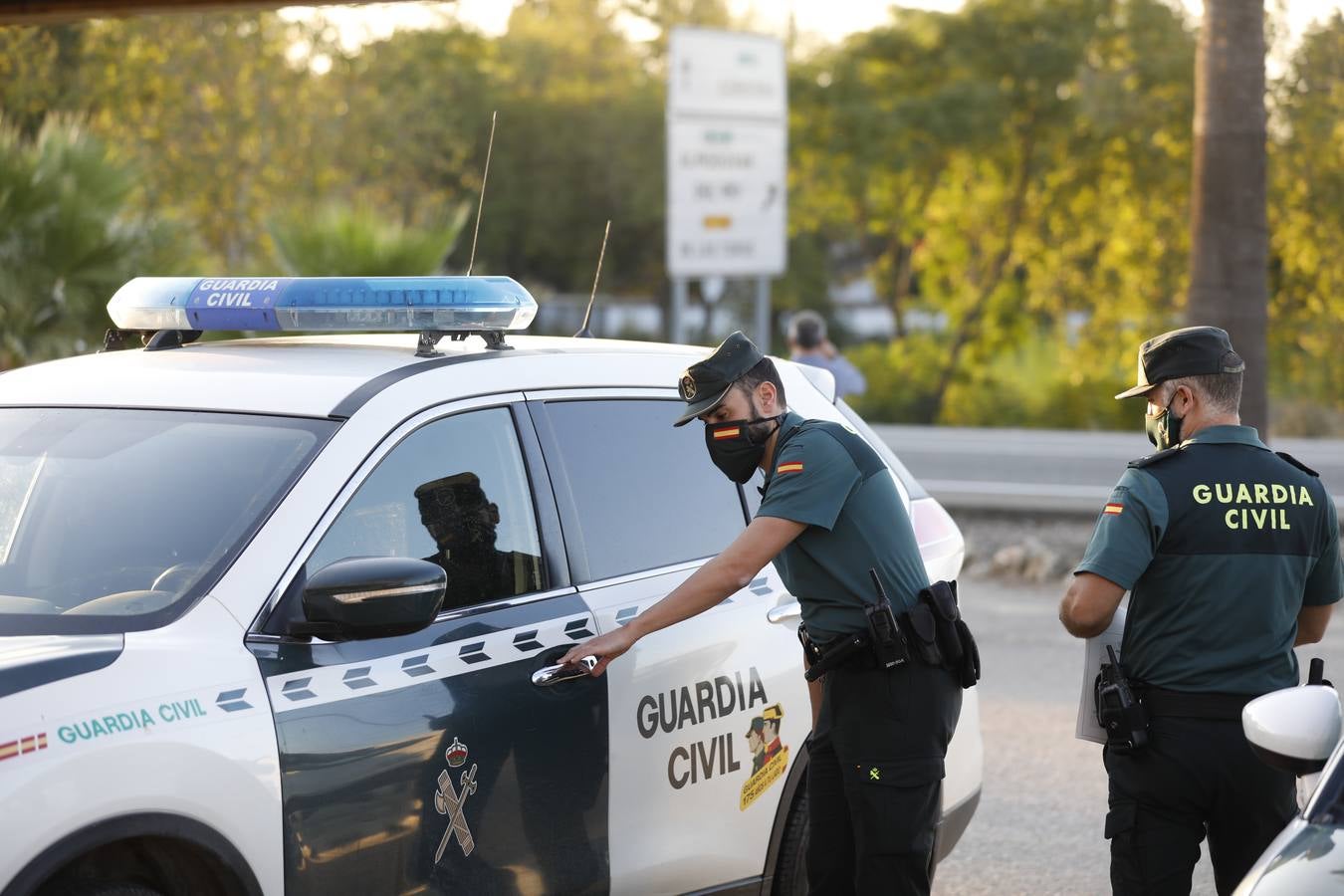 El primer día de confinamiento en Almodóvar del Río (I), en imágenes