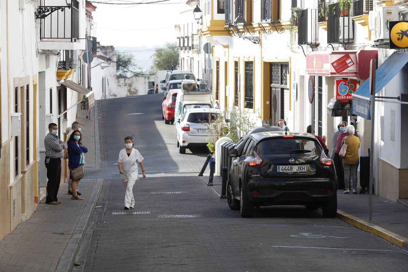 El primer día de confinamiento en Almodóvar del Río (I), en imágenes