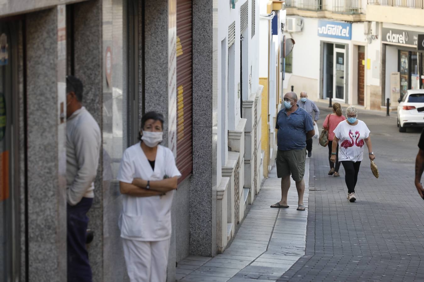 El primer día de confinamiento en Almodóvar del Río (I), en imágenes