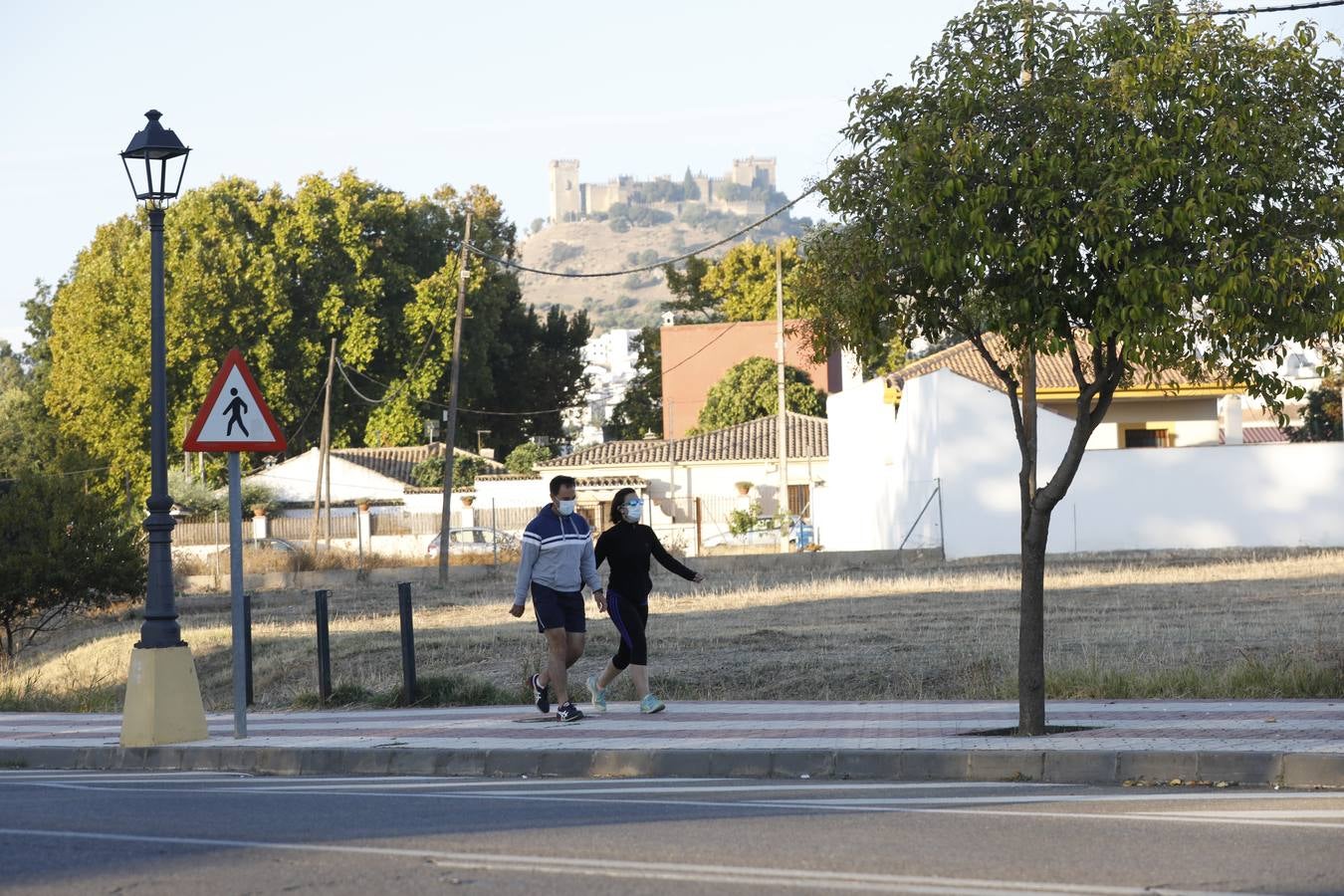 El primer día de confinamiento en Almodóvar del Río (I), en imágenes