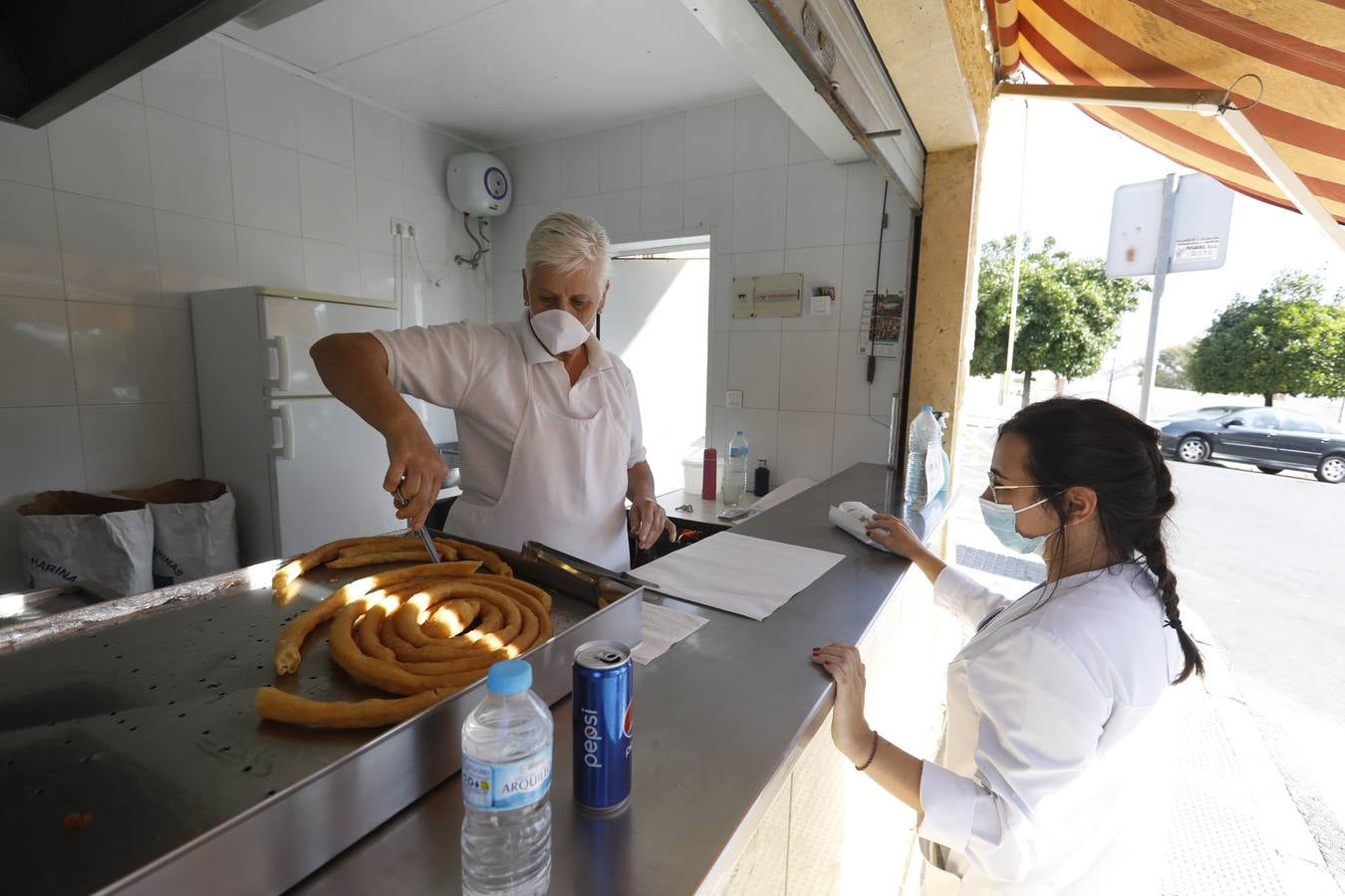 El primer día de confinamiento en Almodóvar del Río (II), en imágenes