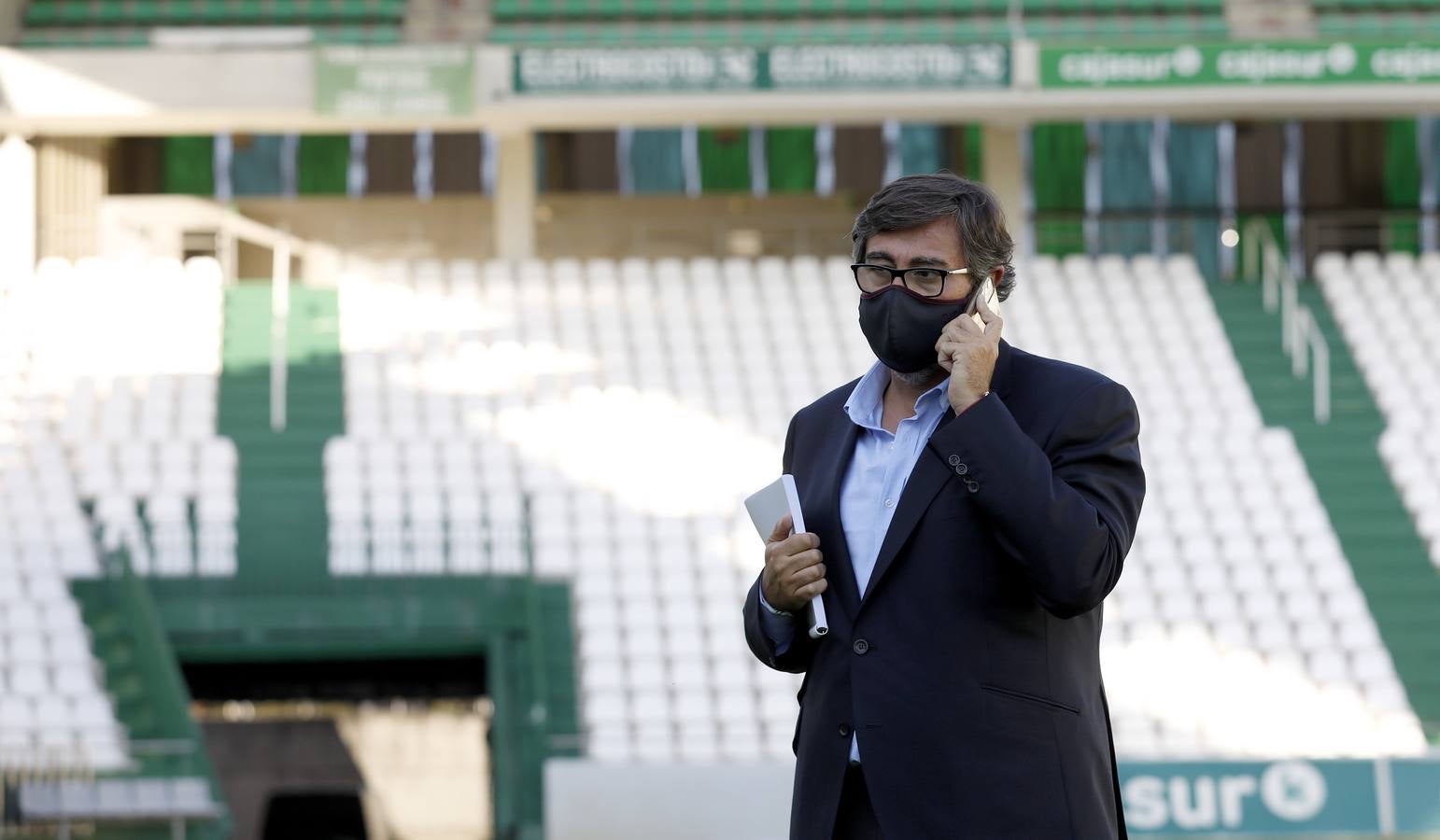 La presentación de Oyarzun y Salido en el Córdoba CF, en imágenes