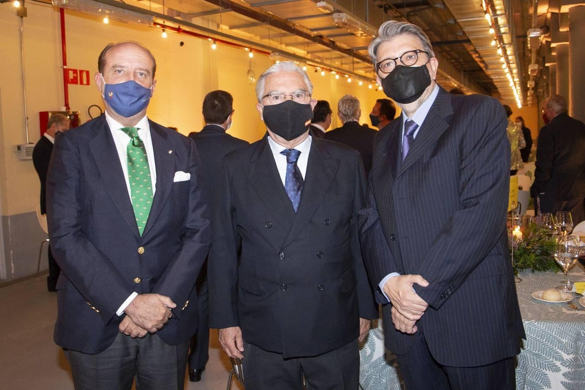 Joaquín Moeckel, Enrique Moreno de la Cova e Ignacio Camacho