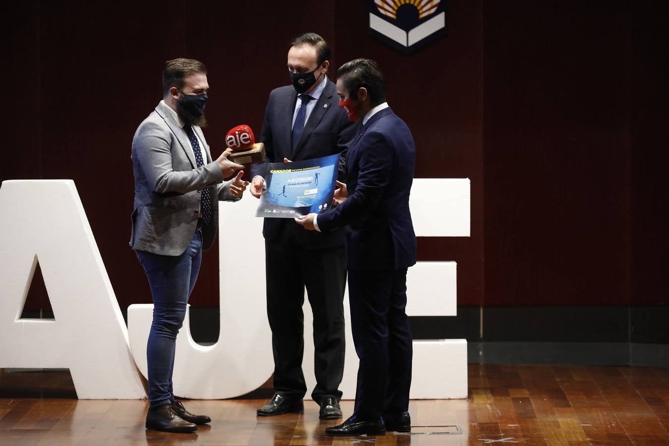 La entrega de premios de AJE en Córdoba, en imágenes