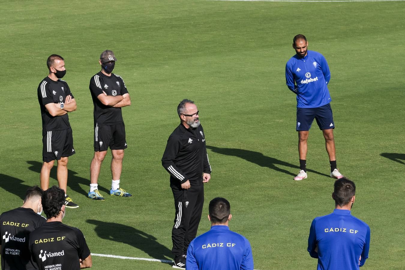 Fotos: Las nuevas caras del Cádiz CF de Primera en entrenamiento