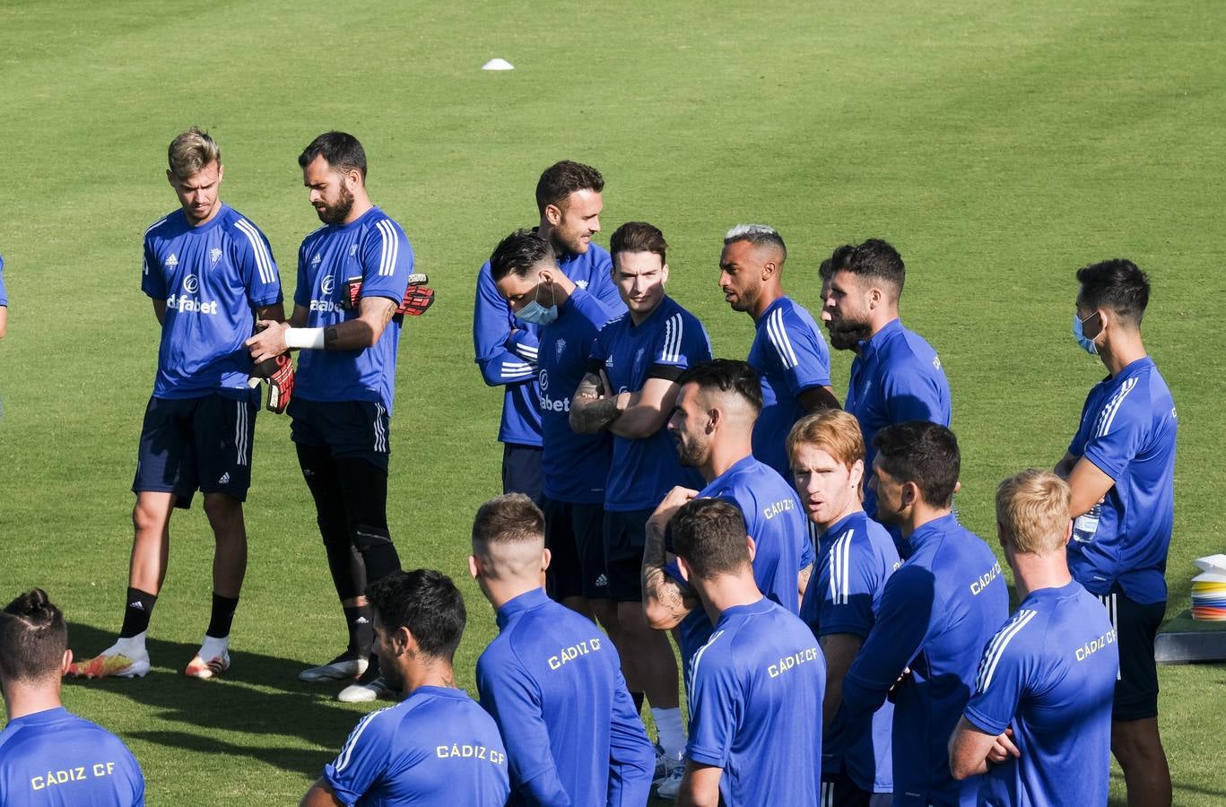 Fotos: Las nuevas caras del Cádiz CF de Primera en entrenamiento