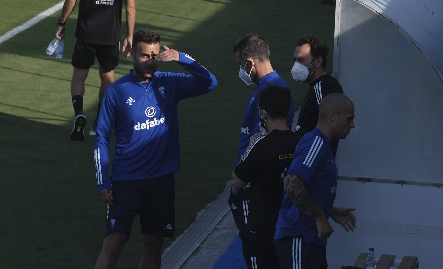 Fotos: Las nuevas caras del Cádiz CF de Primera en entrenamiento