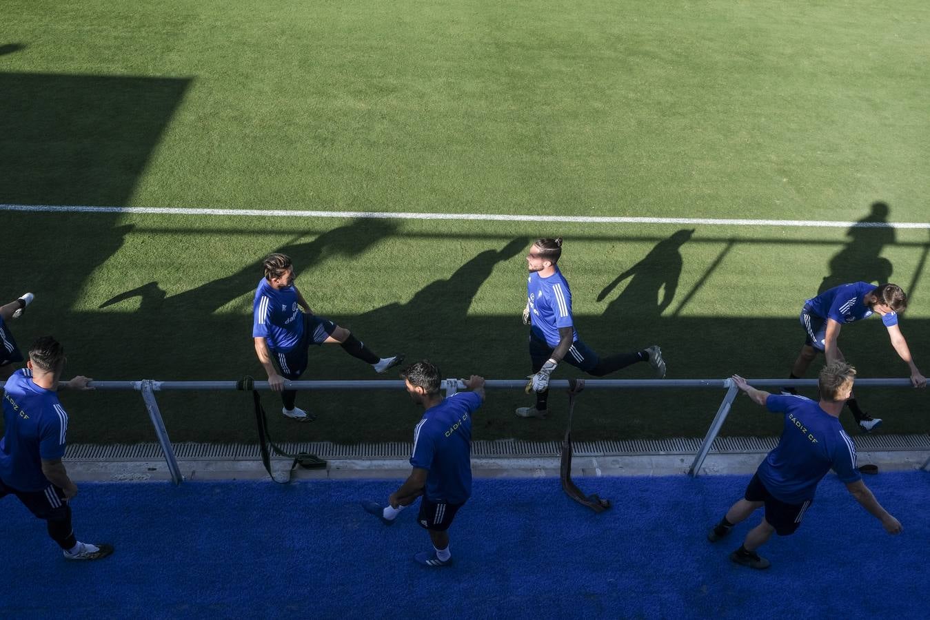 Fotos: Las nuevas caras del Cádiz CF de Primera en entrenamiento