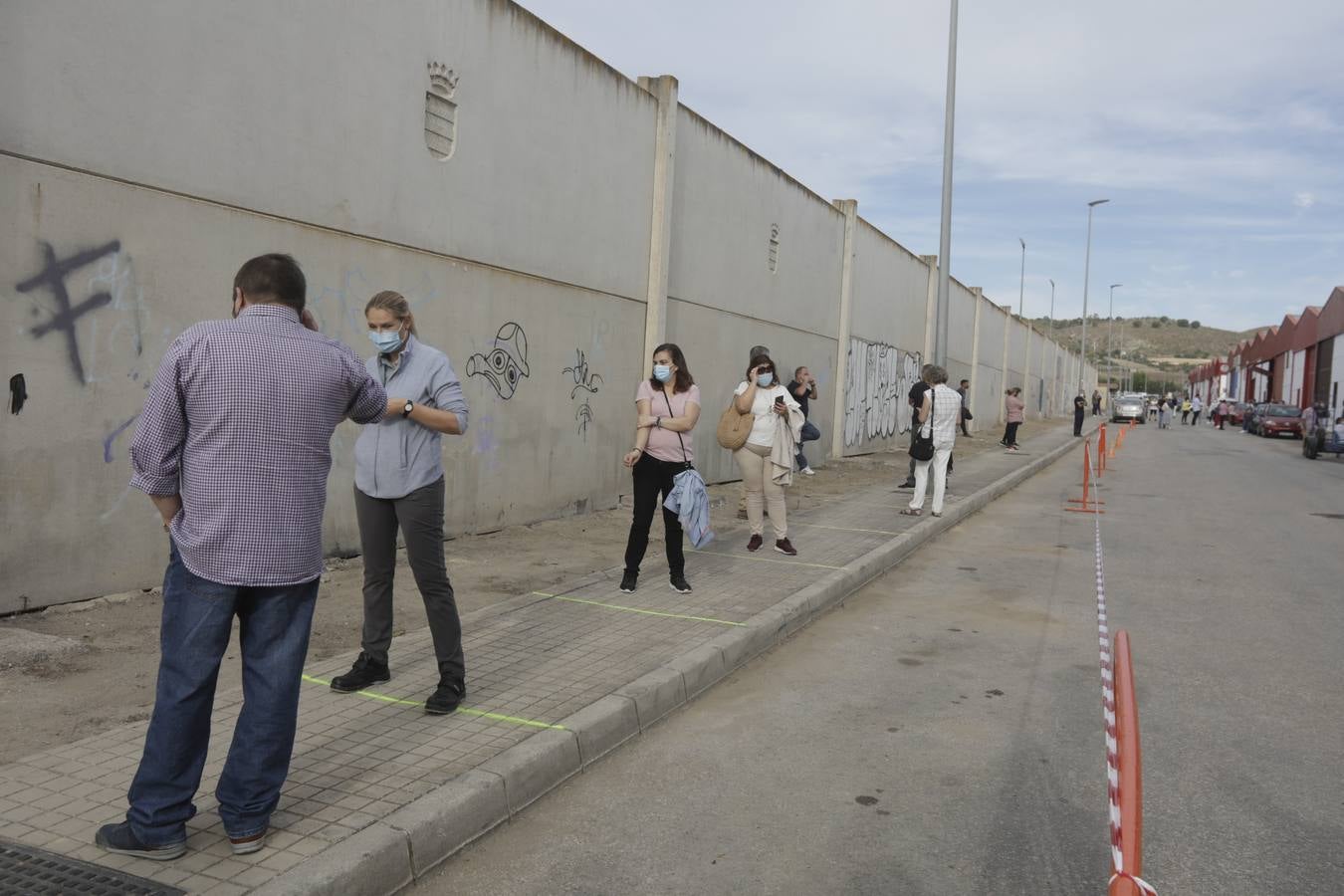 Fotos: las imágenes de los test masivos en Bornos