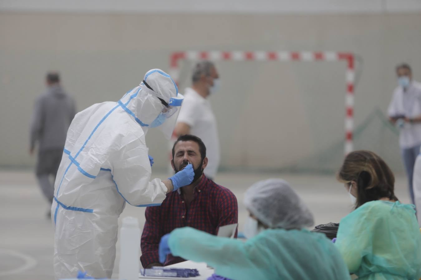 Fotos: las imágenes de los test masivos en Bornos