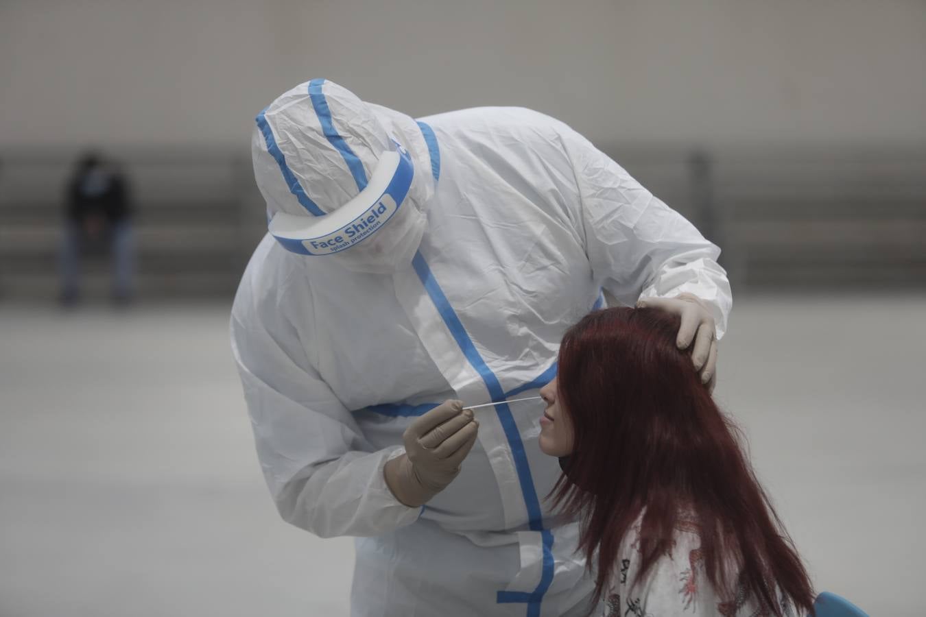 Fotos: las imágenes de los test masivos en Bornos