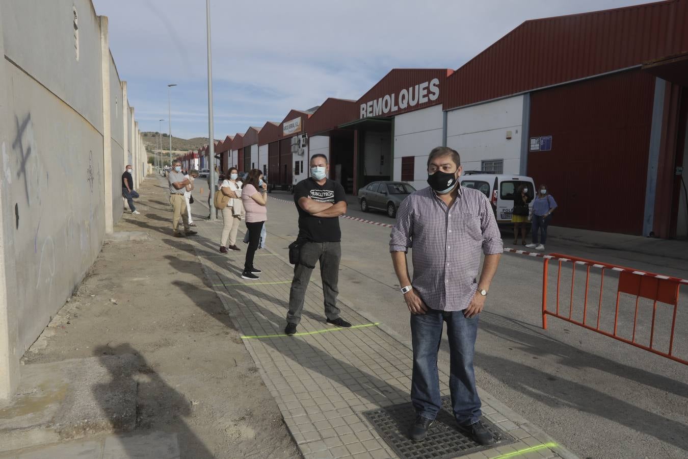 Fotos: las imágenes de los test masivos en Bornos