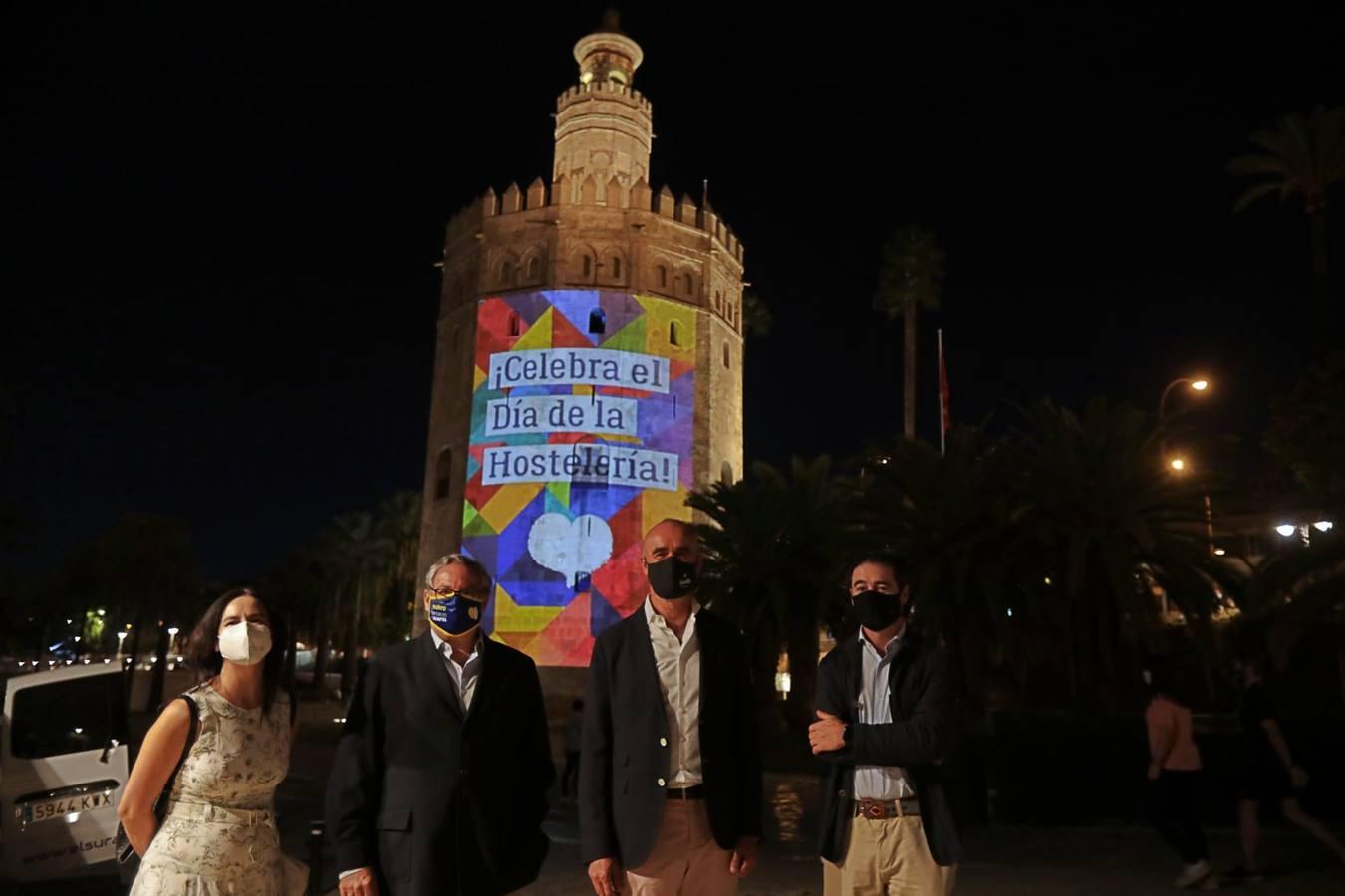 La Torre del Oro celebra el Día de la Hostelería en Sevilla