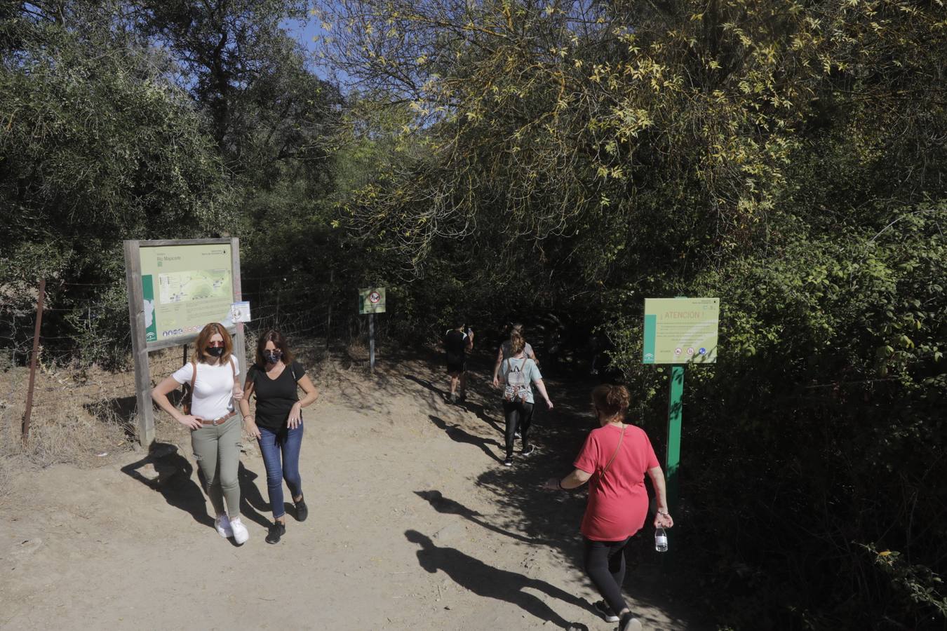 Gran afluencia de turistas en la Sierra de Cádiz en el puente del Pilar