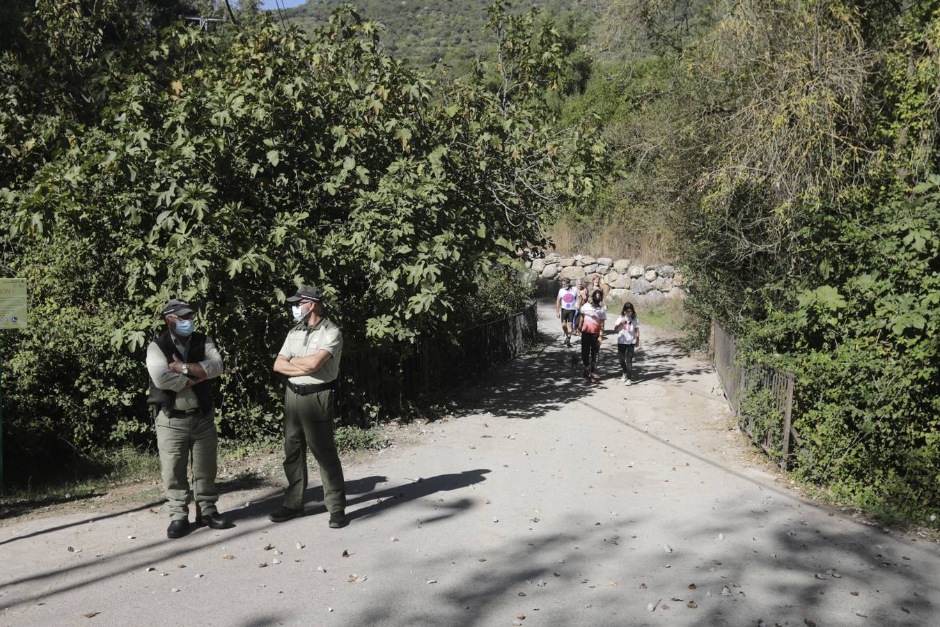 Gran afluencia de turistas en la Sierra de Cádiz en el puente del Pilar