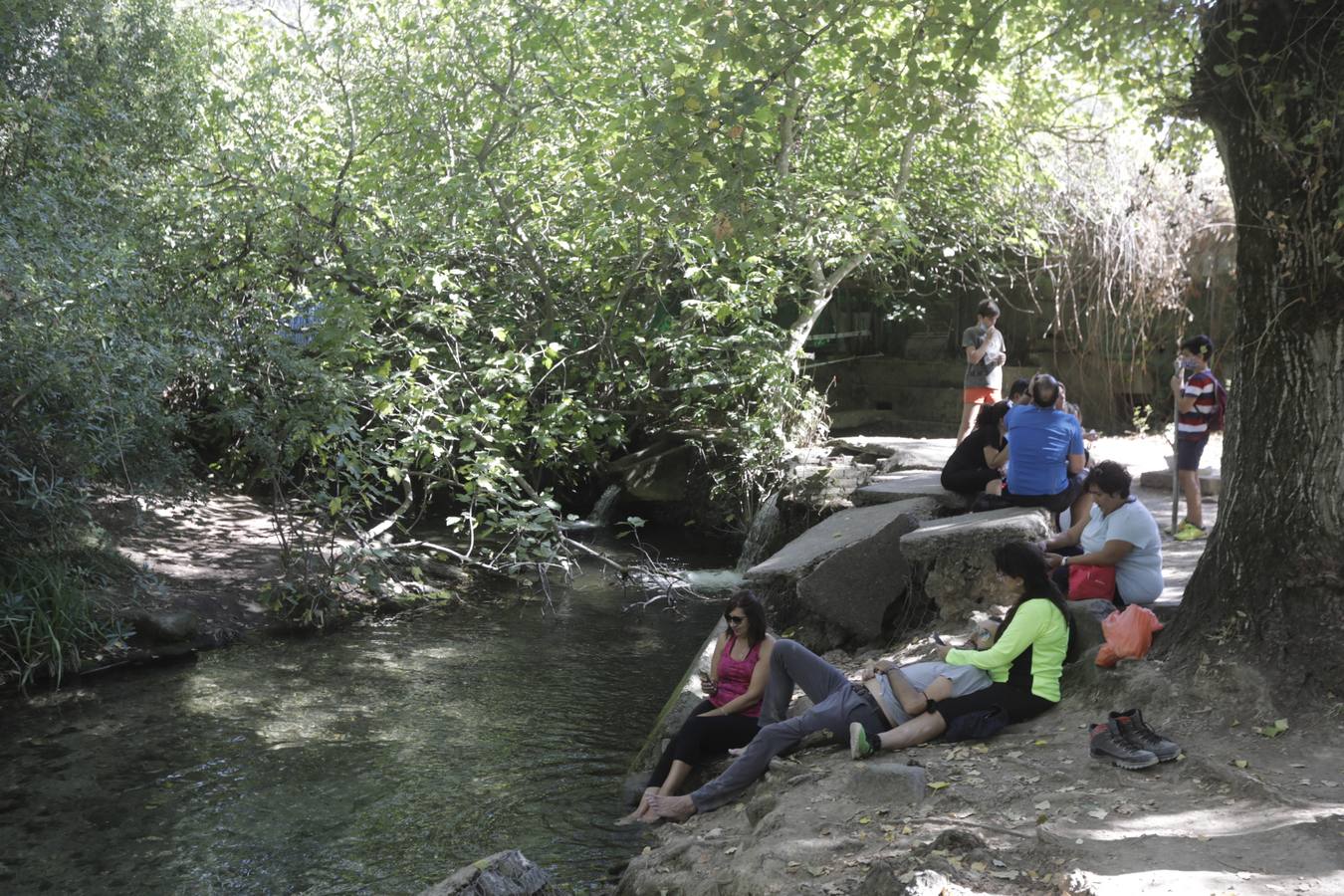 Gran afluencia de turistas en la Sierra de Cádiz en el puente del Pilar