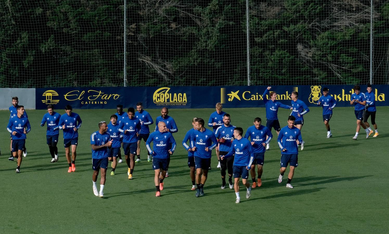 FOTOS: El Cádiz CF se prepara para medirse al Real Madrid