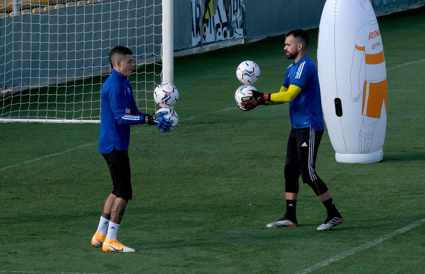 FOTOS: El Cádiz CF se prepara para medirse al Real Madrid