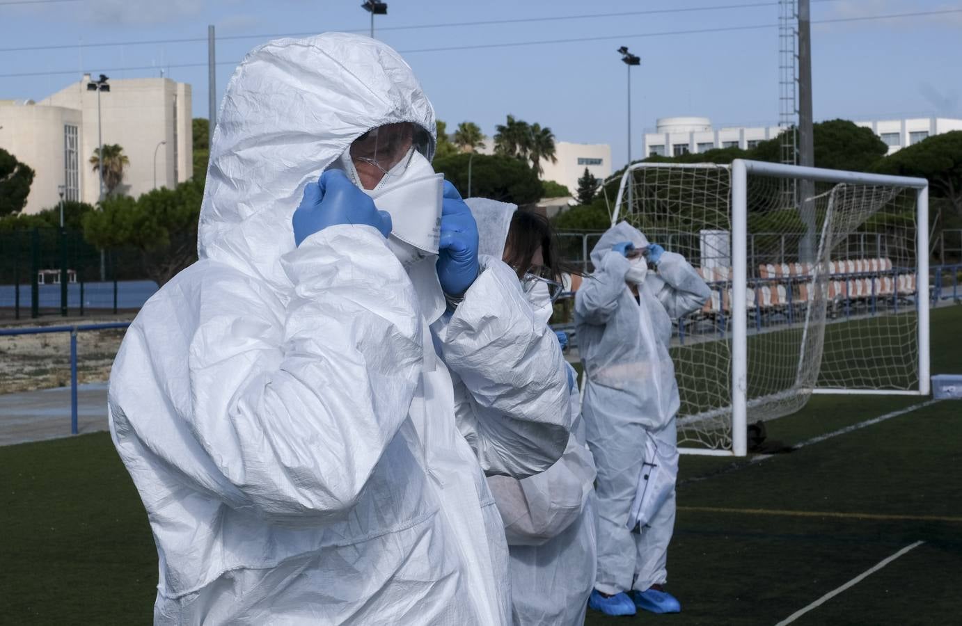 Fotos: el trabajo de los sanitarios en tiempos de pandemia