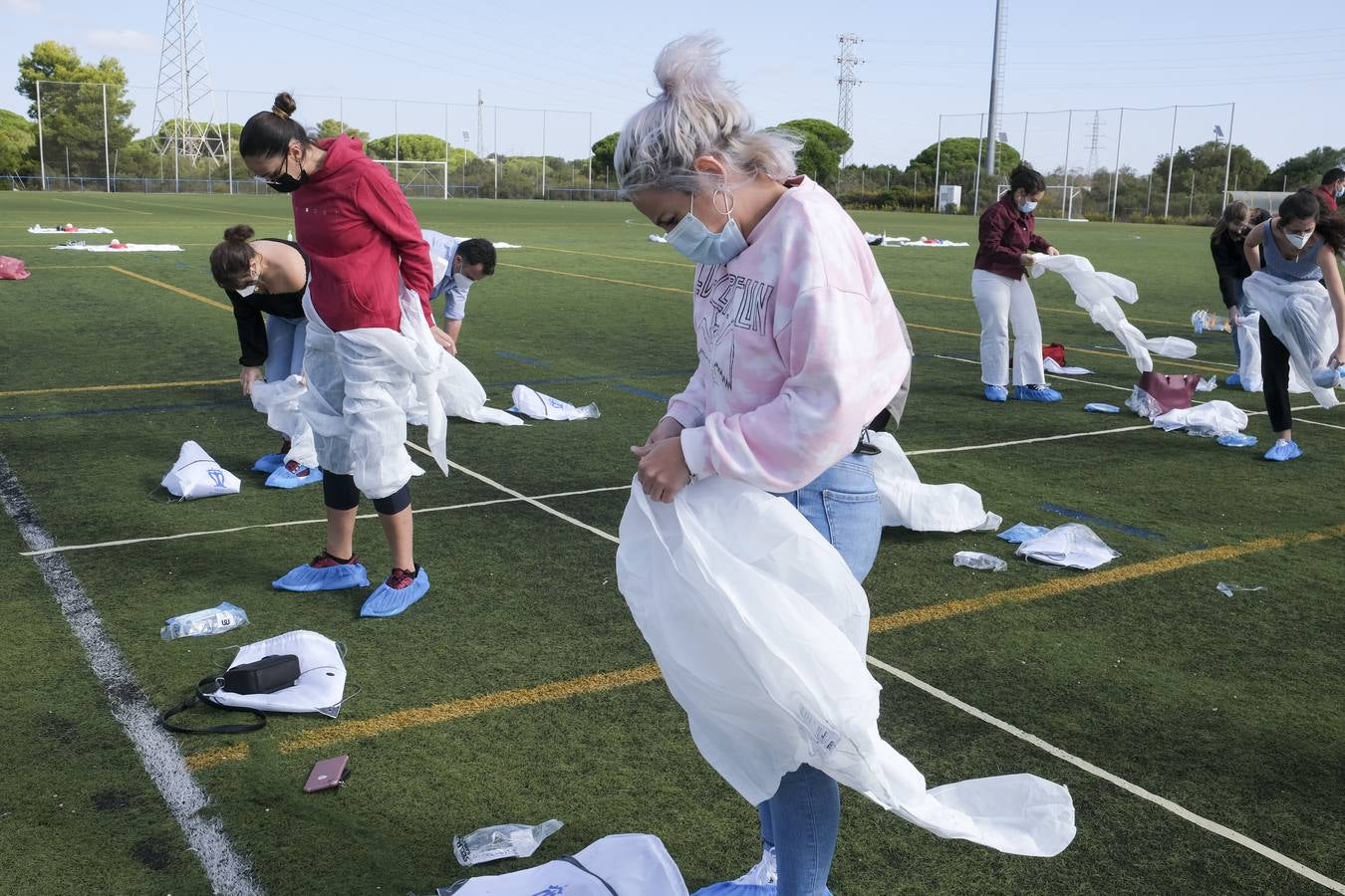 Fotos: el trabajo de los sanitarios en tiempos de pandemia