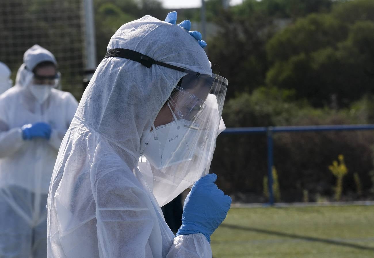 Fotos: el trabajo de los sanitarios en tiempos de pandemia