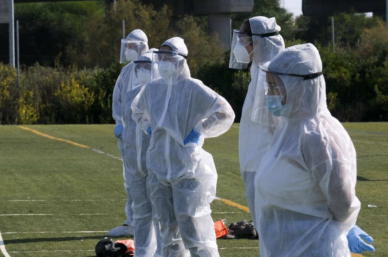 Fotos: el trabajo de los sanitarios en tiempos de pandemia