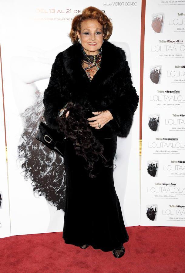 Los 90 años de Carmen Sevilla, en imágenes