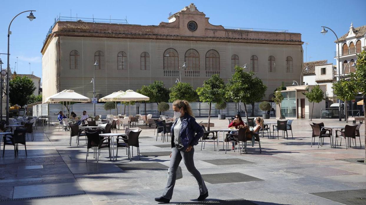 En imágenes, primer día de confinamiento en Écija