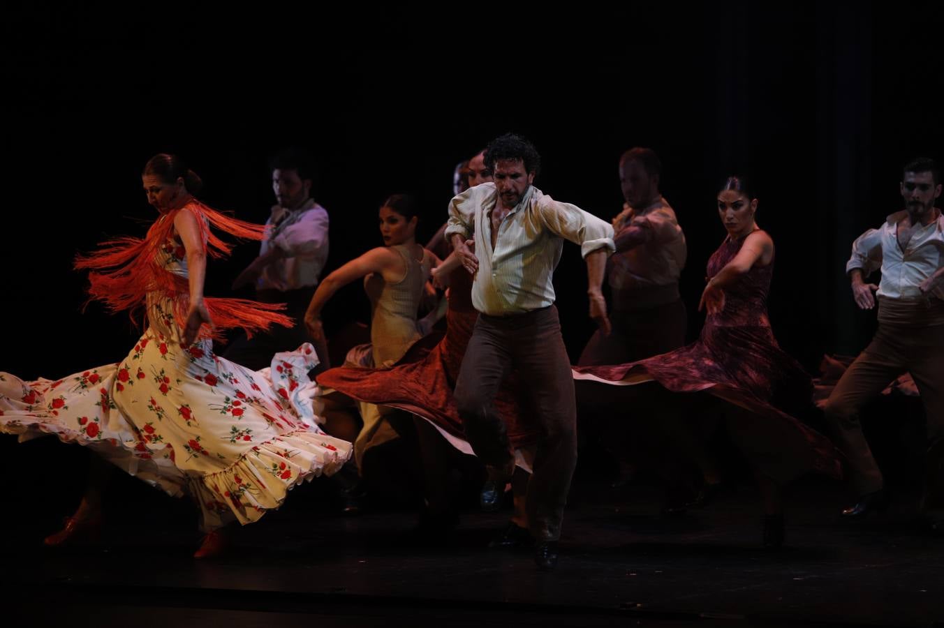 El espectáculo del Ballet Flamenco de Andalucía, en imágenes