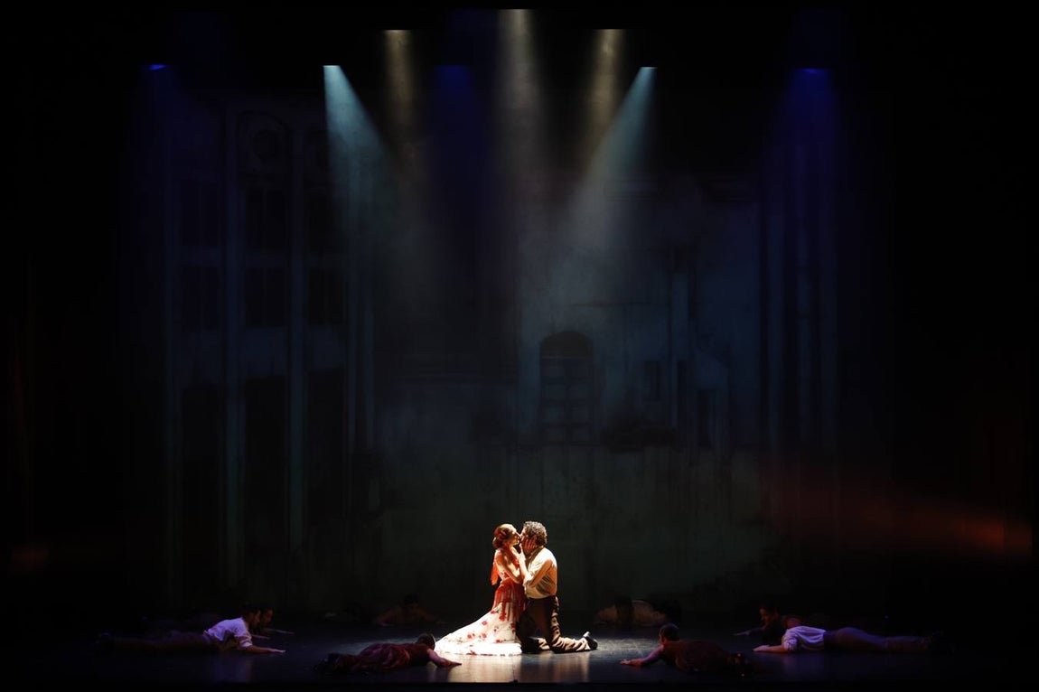 El espectáculo del Ballet Flamenco de Andalucía, en imágenes