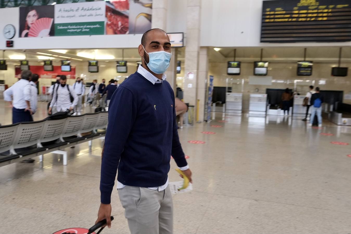 FOTOS: Así ha viajado el Cádiz CF hacia Madrid