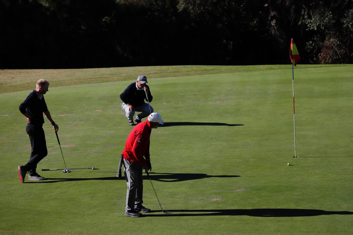 La primera jornada de la Copa Albolafia de golf en Córdoba, en imágenes