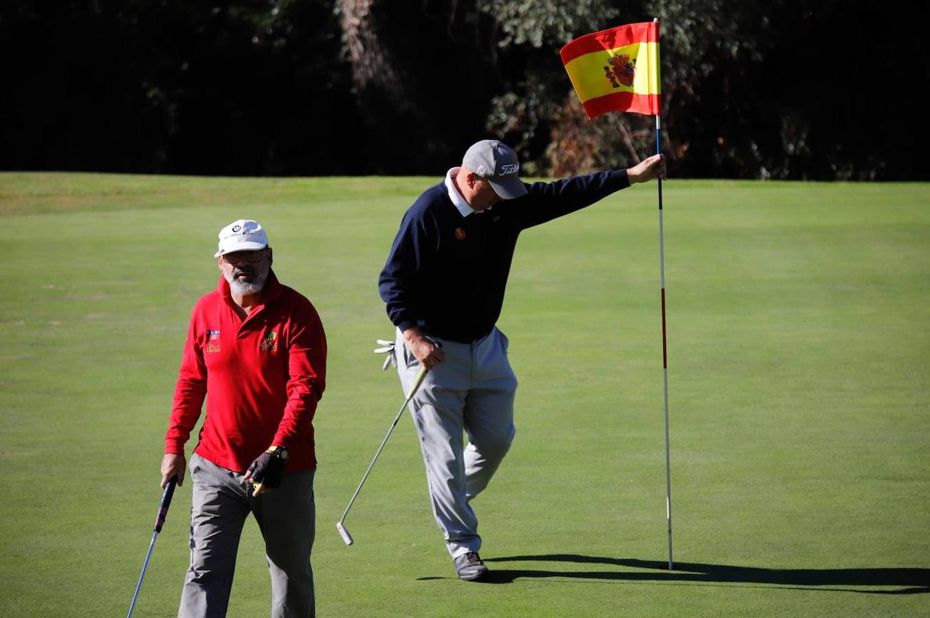 La primera jornada de la Copa Albolafia de golf en Córdoba, en imágenes