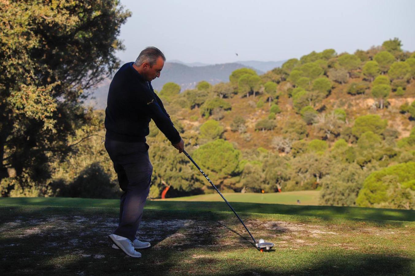 La primera jornada de la Copa Albolafia de golf en Córdoba, en imágenes