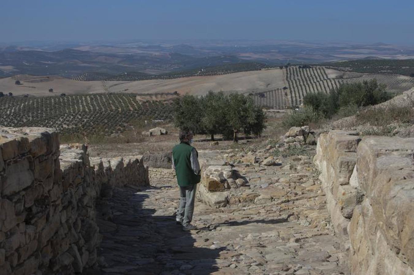 El yacimiento arqueológico de Torreparedones de Baena, en imágenes