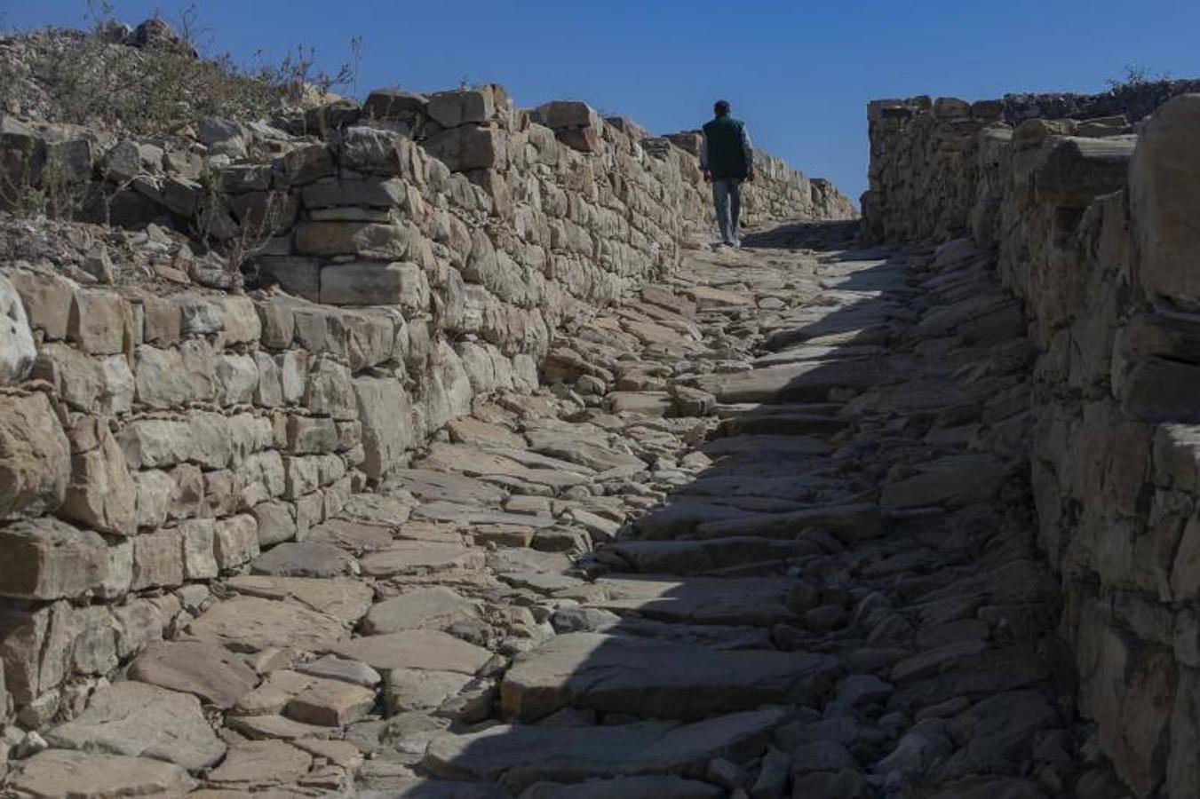 El yacimiento arqueológico de Torreparedones de Baena, en imágenes