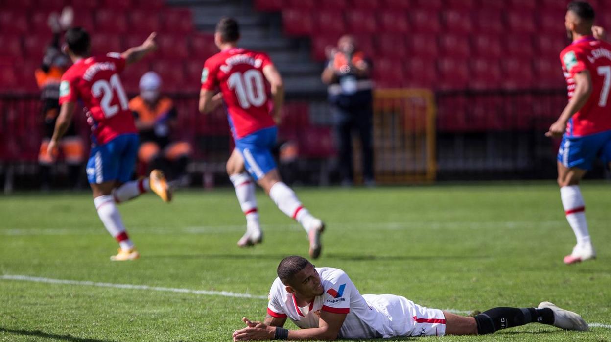 En imágenes, la derrota del Sevilla en Granada