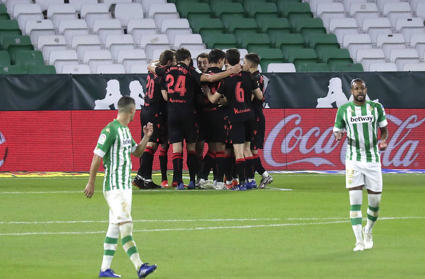 En imágenes, el Betis-Real Sociedad en el Benito Villamarín