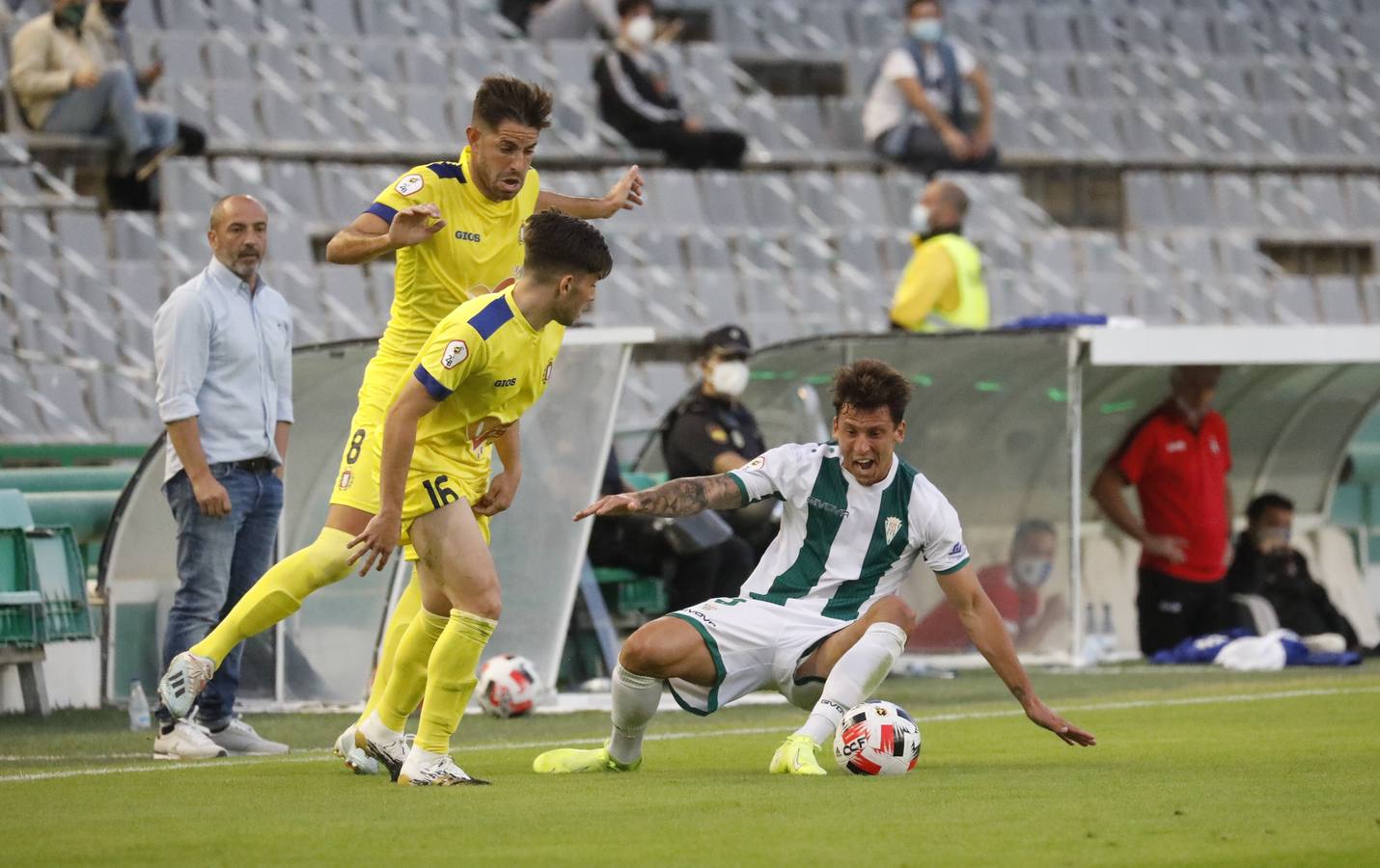 Las mejores jugadas del Córdoba CF-Lorca Deportiva, en imágenes